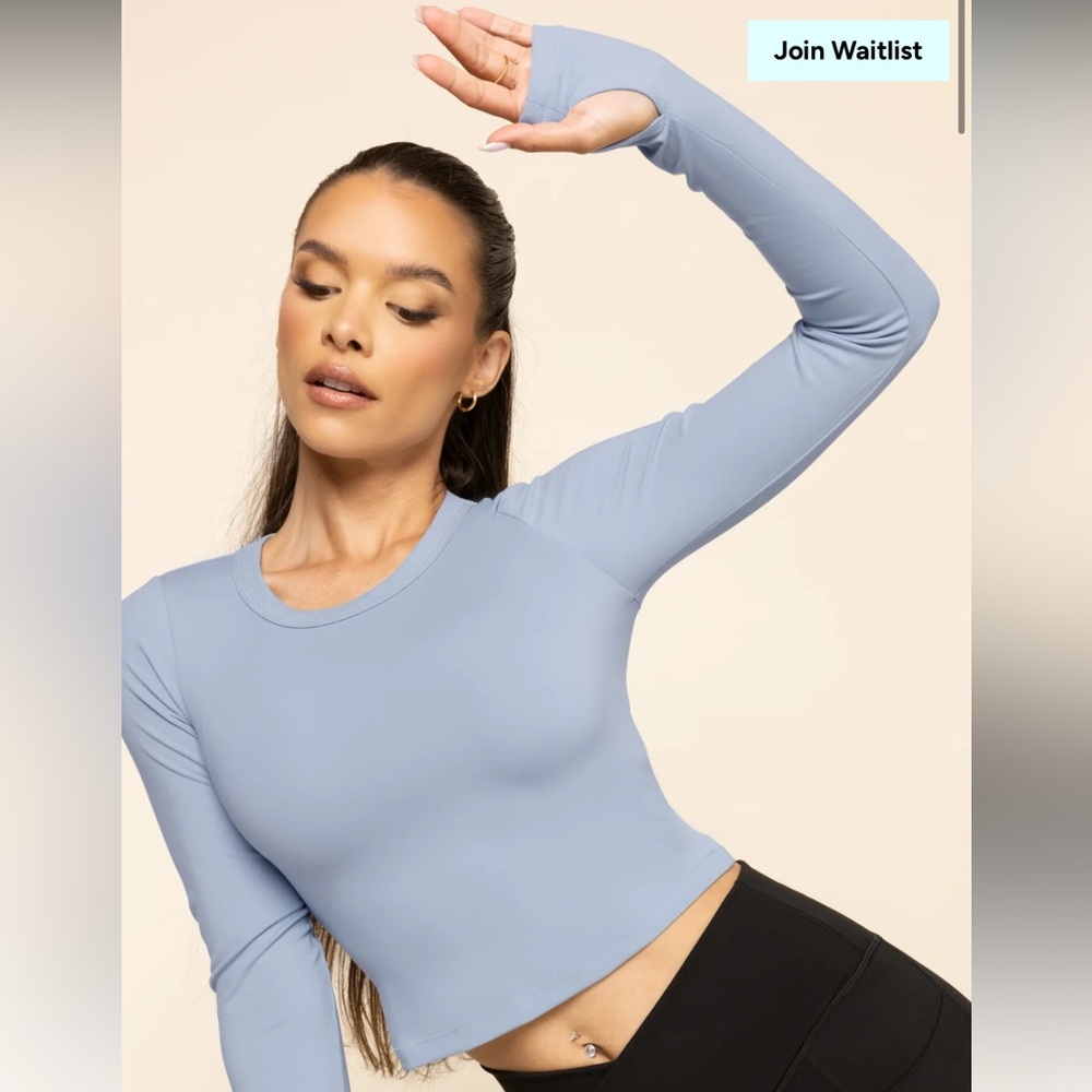 Call Me Baby Reversible Long Sleeve Top (Cropped)